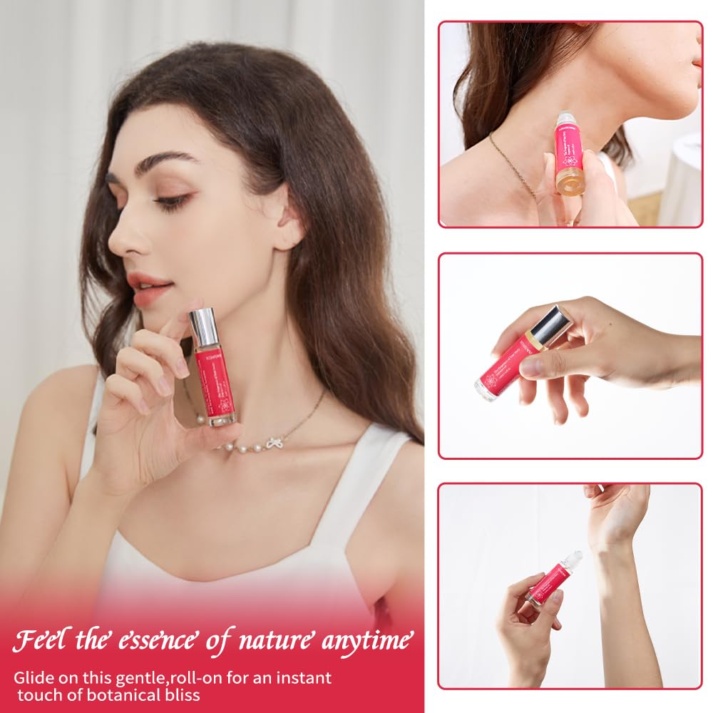 Close-up of VivaFemme scent notes blending with skin chemistry