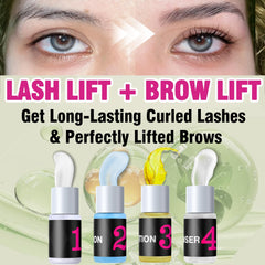 Vivandra kit color marrón oscuro: color para cejas y pestañas naturales.