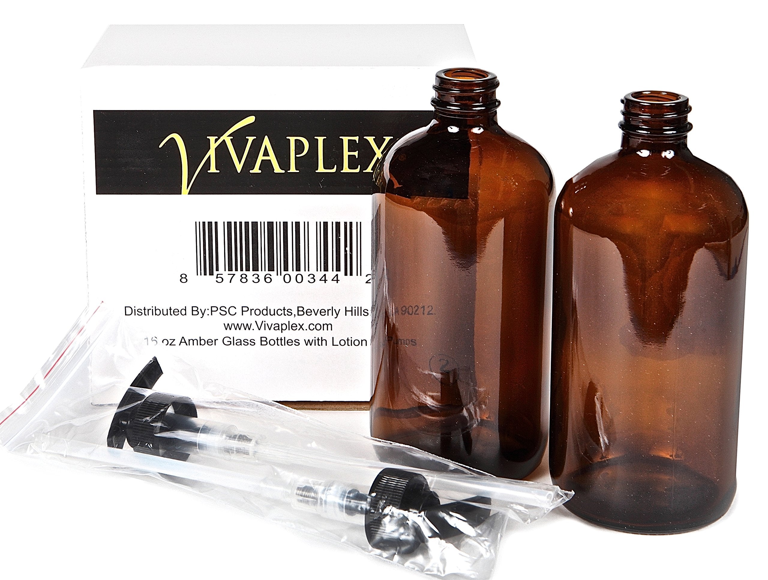 Vivaplex pump unlock-action shows easy refill and use.