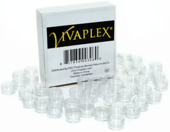 Vivaplex travel-size containers ideal for lip balms and creams.