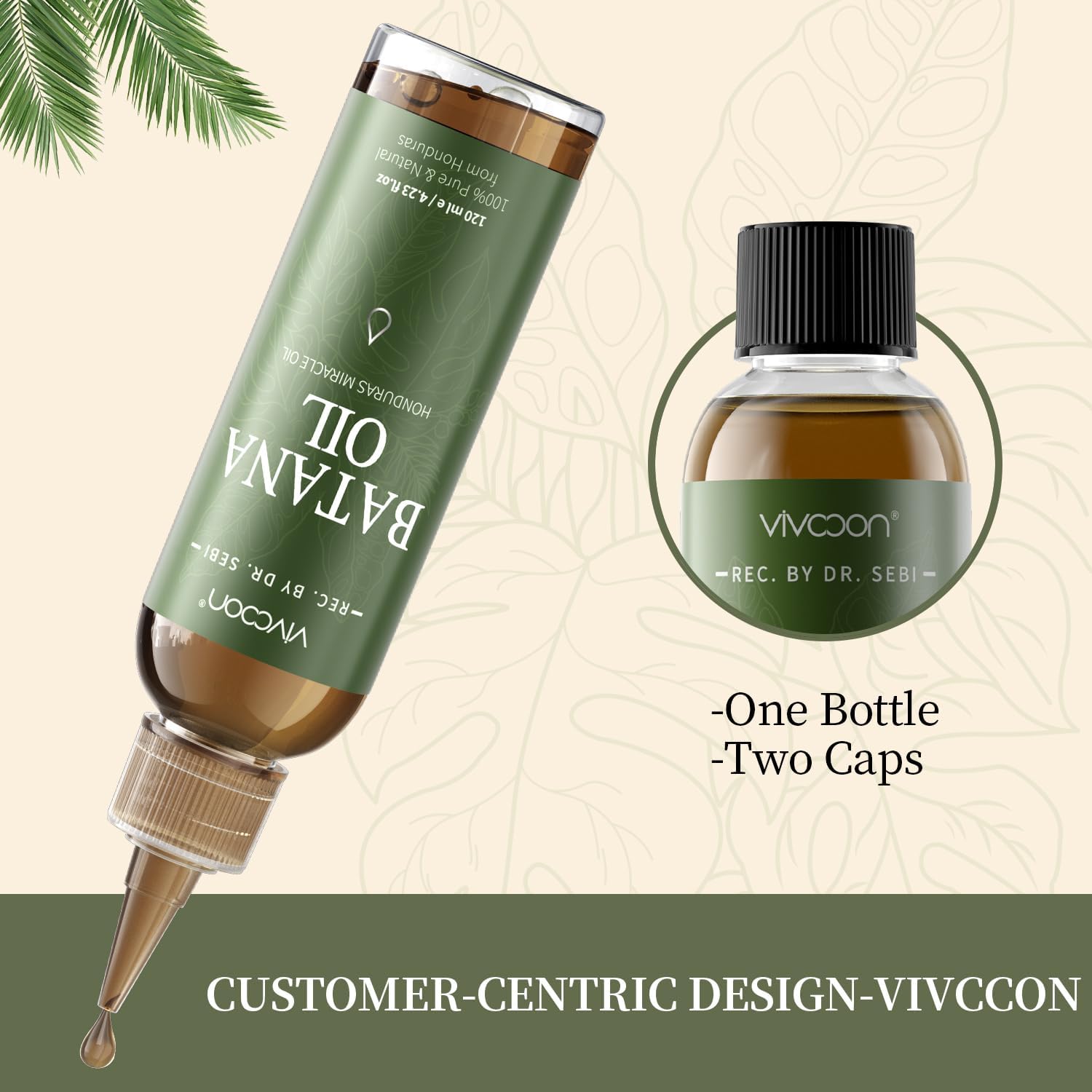 Aplicación nocturna de Aceite Batana Vivccon para cabello suave al despertar.