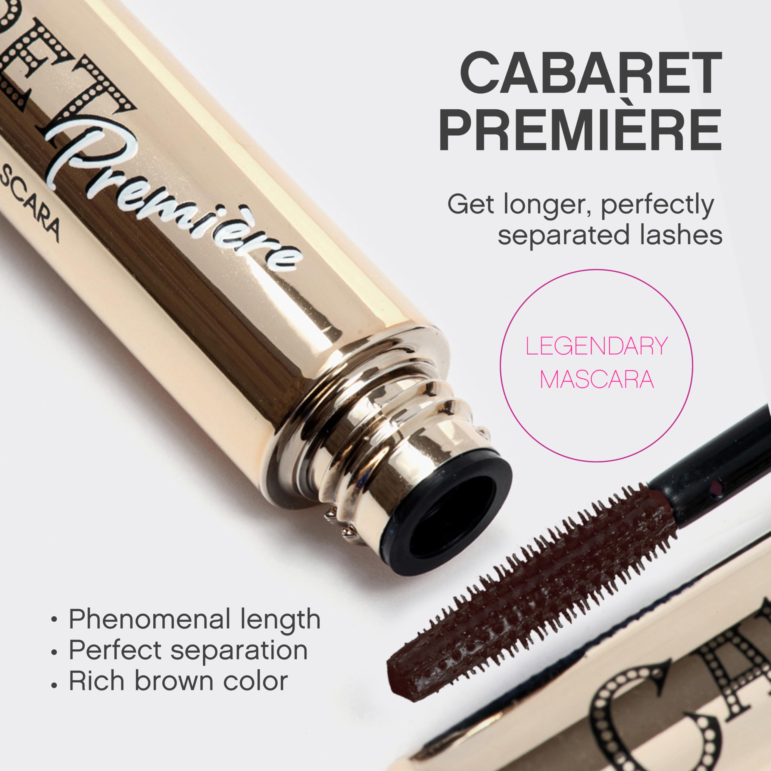 Vivienne Sabó Cabaret Premiere Mascara: cepillo mini para cobertura uniforme