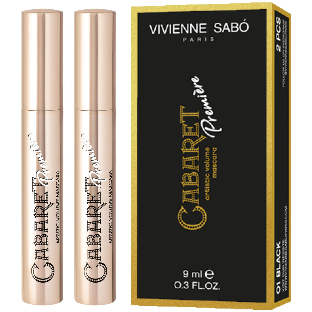 Vivienne Sabó Cabaret Premiere mascara wand close-up for precise coating.