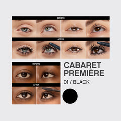 Vivienne Sabó Cabaret Premiere smudge-proof long-lasting finish on lashes.