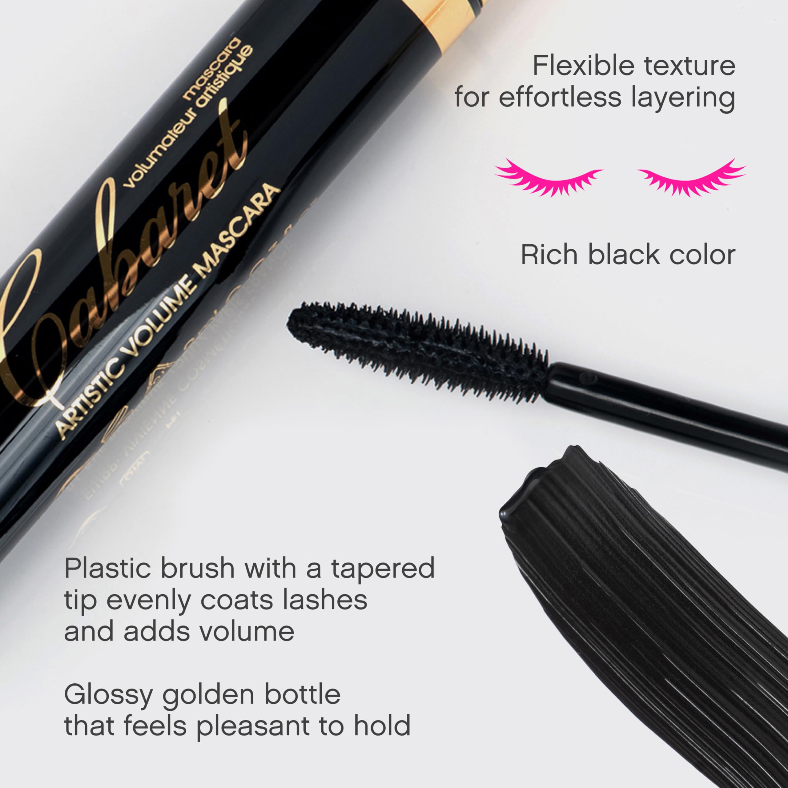 Vivienne Sabo Mascara Cabaret: efecto a prueba de manchas para uso diario.