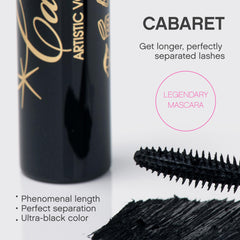Vivienne Sabo Mascara Cabaret: volumen y longitud que realzan la mirada.