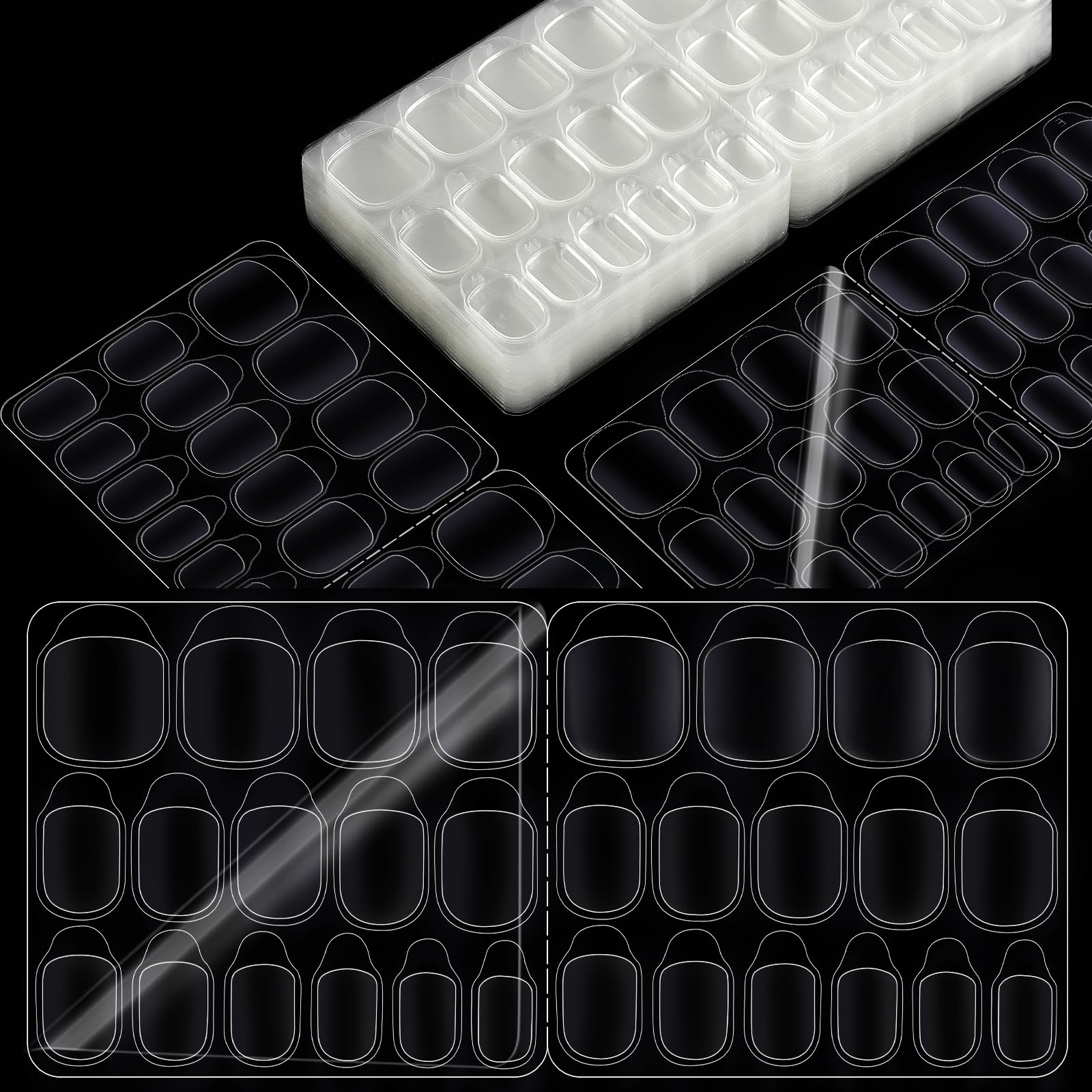 Vivinin 900P: tapas adhesivas para uñas con fijación estable y gran versatilidad de tallas.