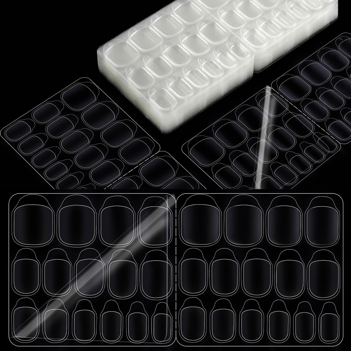 Vivinin 900P: tapas adhesivas para uñas con fijación estable y gran versatilidad de tallas.