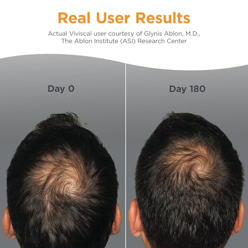 Viviscal brand logo on packaging reinforces trusted hair growth system.