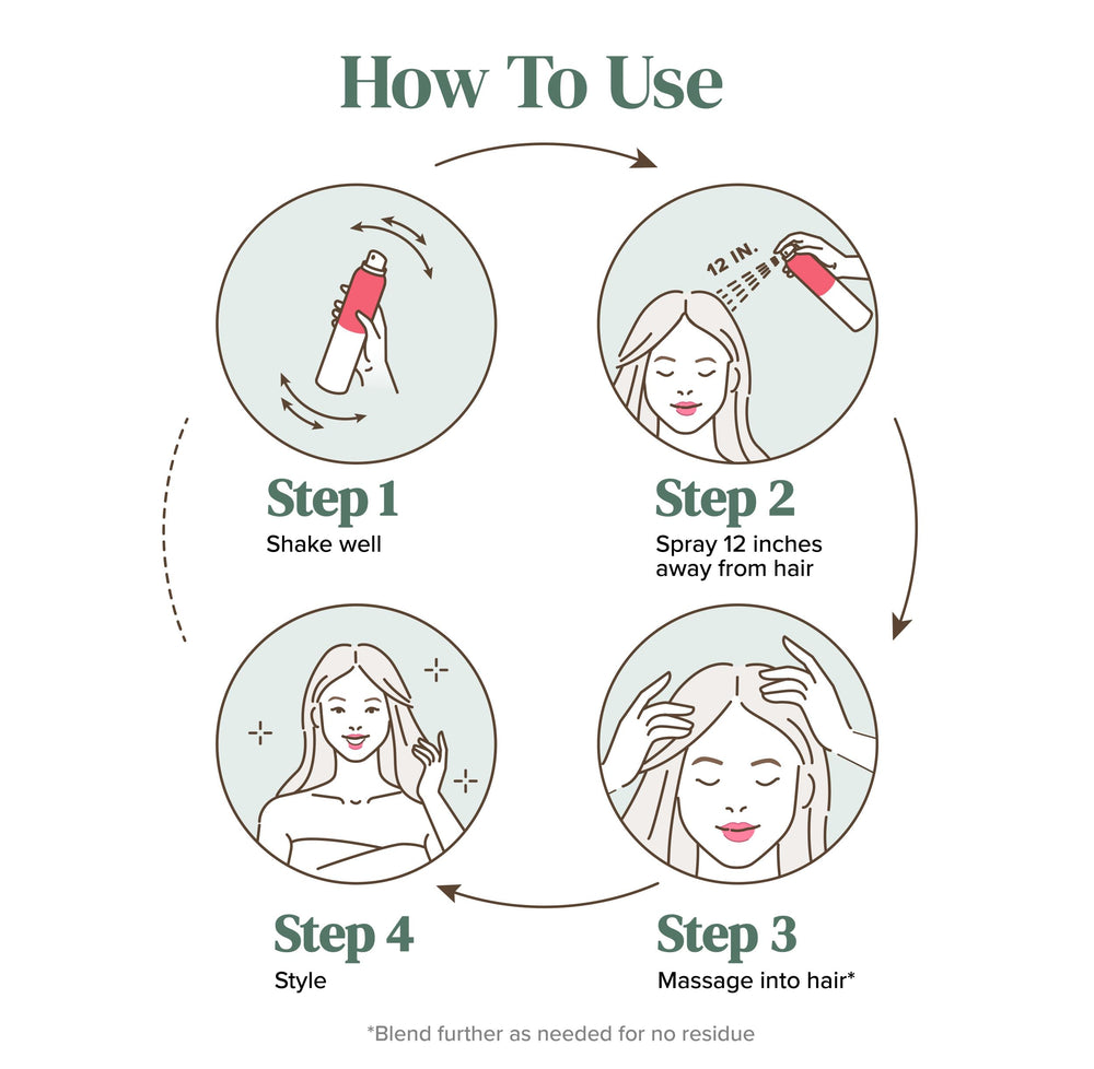 Viviscal champú seco con keratina y colágeno marino protege el cabello