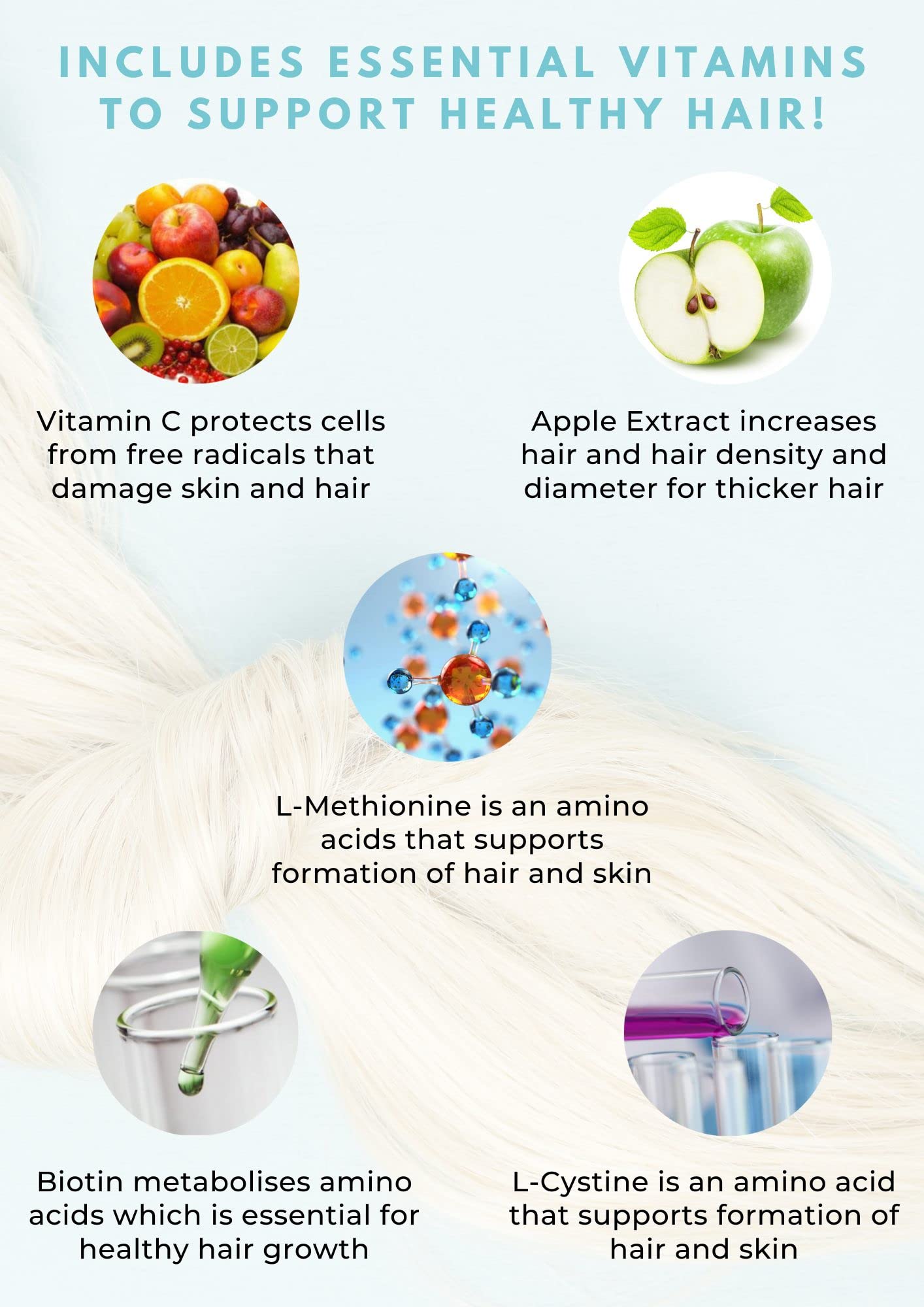 Viviscal Dual-pack shampoo and conditioner for streamlined care routine.