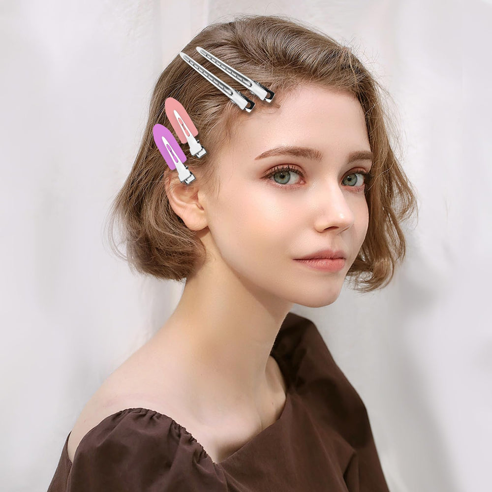 Viywicz metal alligator hair clip with holes for secure, everyday styling.