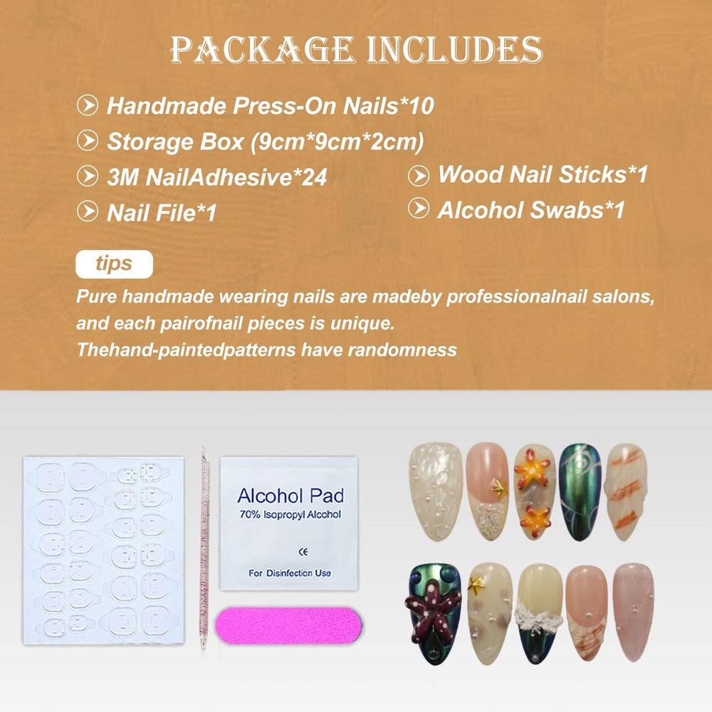 Uñas Vlazryk lujo empaquetadas en elegante caja regalo