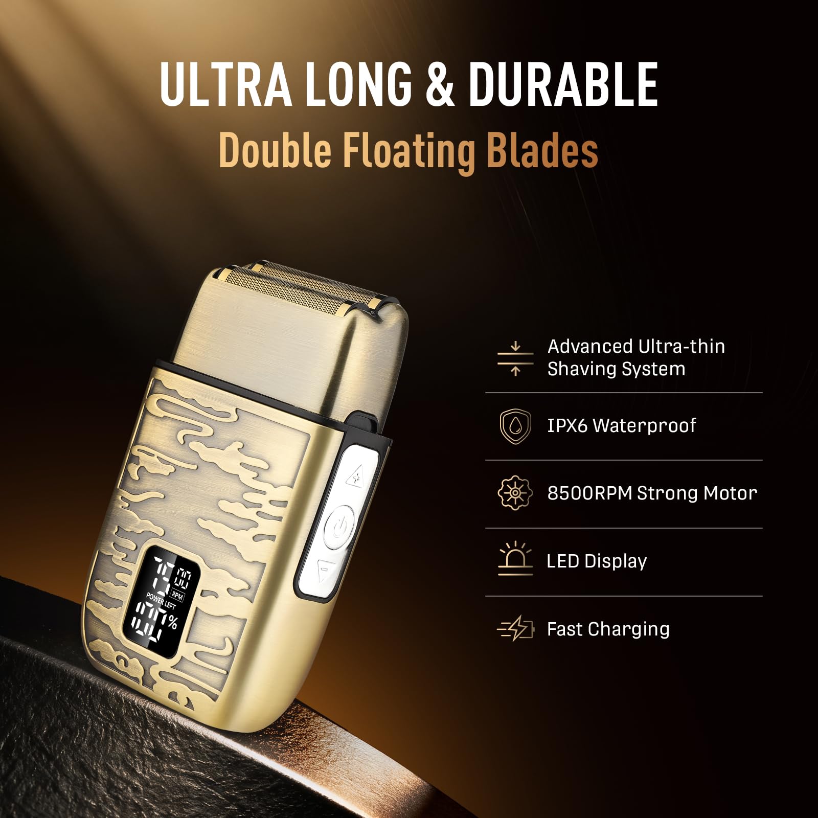 VNTGSHAVER beard trimming head attachment for versatile styling options