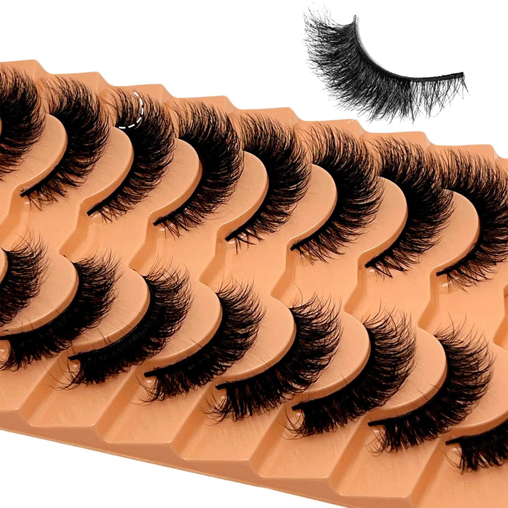 VOCOAK Short C curl lashes up to 16mm length.