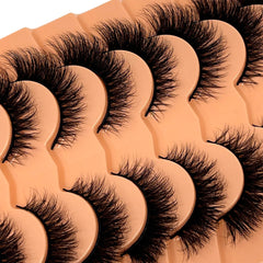 VOCOAK Soft faux mink lashes offer lightweight comfort.