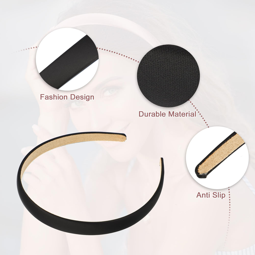 VOCOSTE anti-slip headband feature provides secure wear during workouts