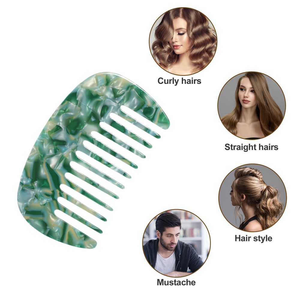 VOCOSTE beard and mustache travel comb for neat touch-ups.