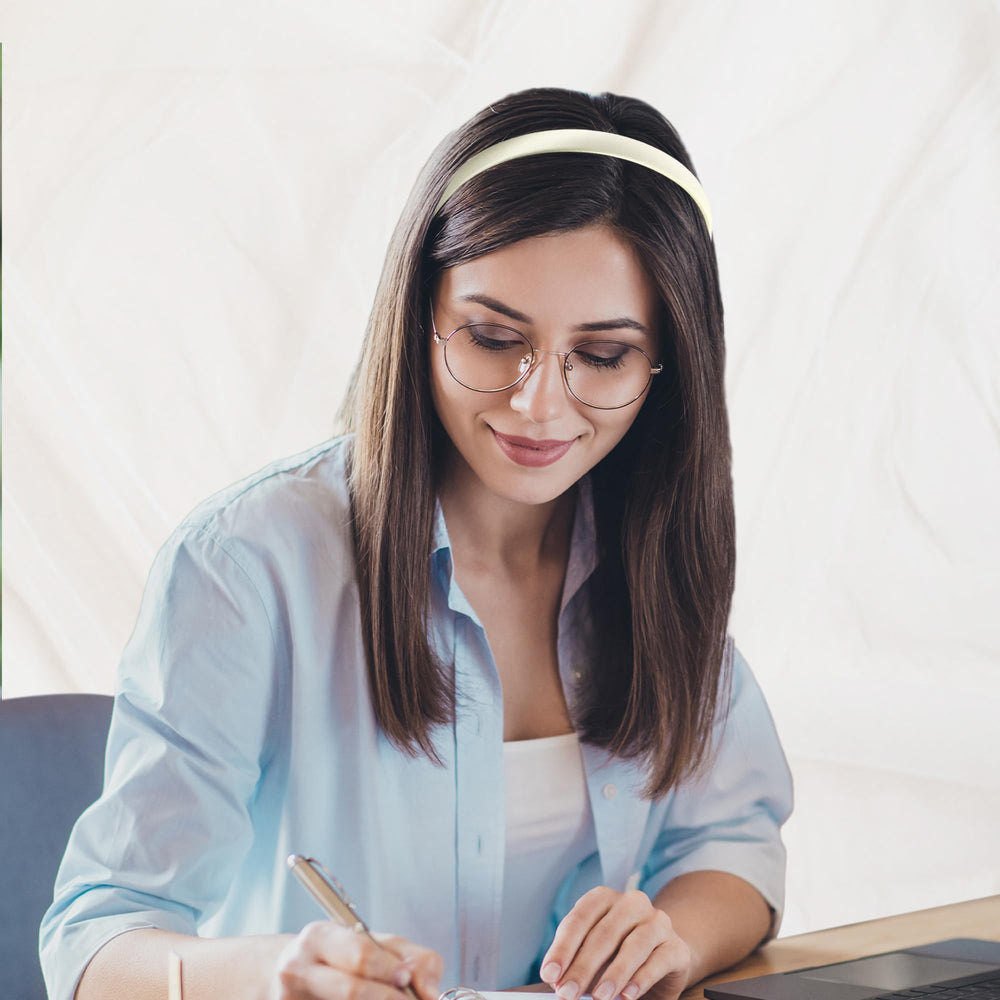 VOCOSTE satin headbands offered as a thoughtful gift for her