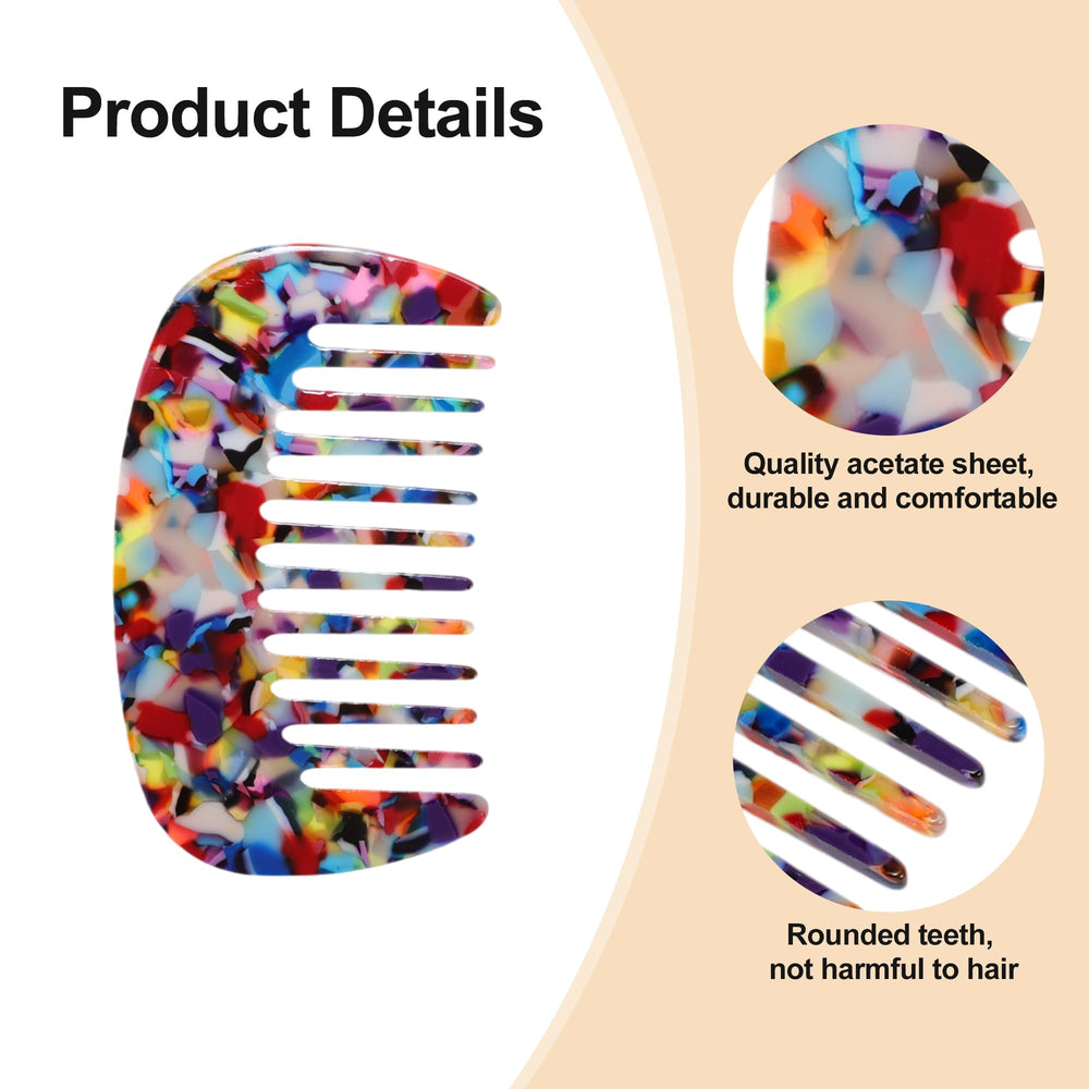 VOCOSTE rounded-tip design protects the scalp during detangling.