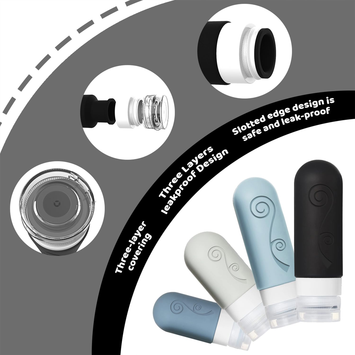 Vodvob spray bottles for even mist on the go