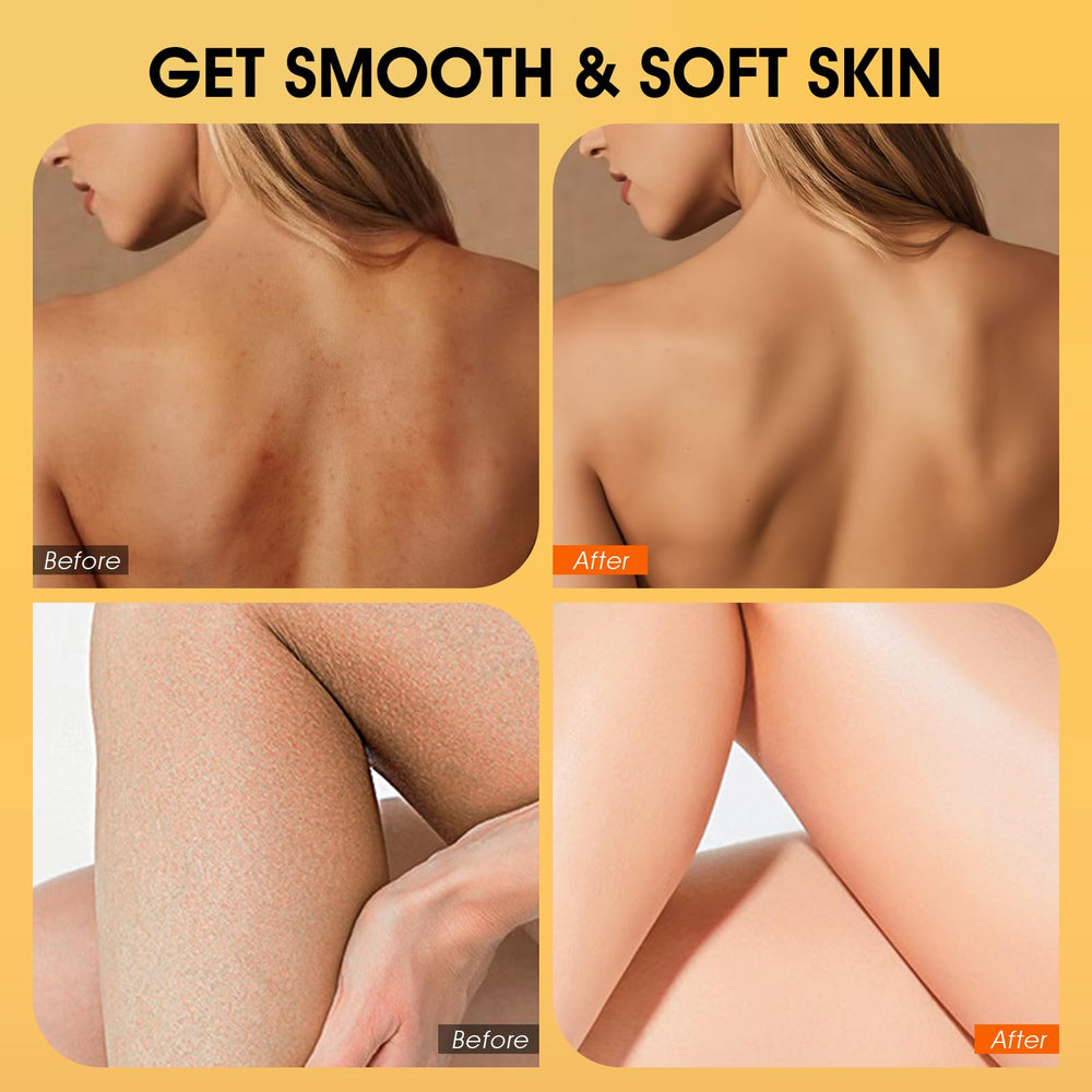 VOERUY exfoliante manos cúrcuma aguacate suaviza y nutre las manos secas