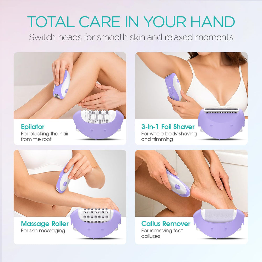 VOGOE-callus-remover head promotes smoother heels and feet.