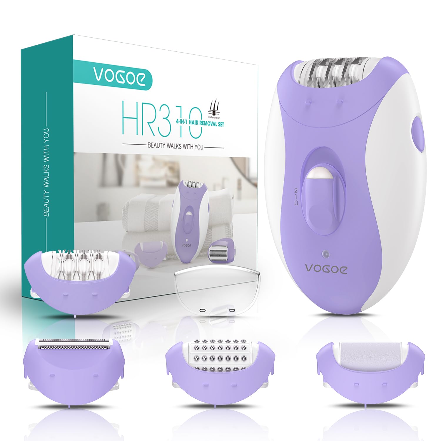 VOGOE epilator-face hair removal for precise, smooth results.
