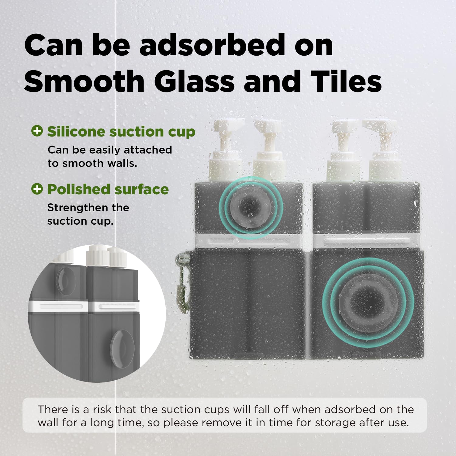 VOGOGE soft silicone storage box providing secure, portable bottle storage.