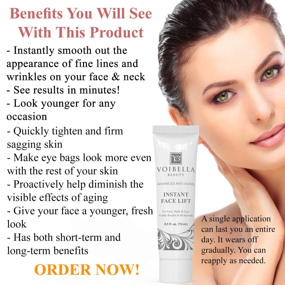 VOIBELLA BEAUTY crema levantadora para cuello, suaviza la piel y aporta firmeza