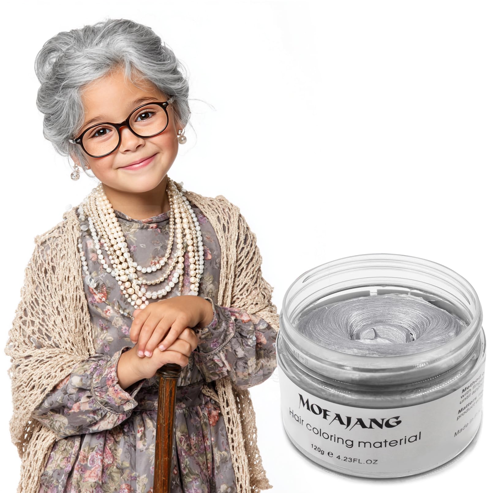 VOLLUCK wax texture close-up demonstrates easy color application and no clumps.