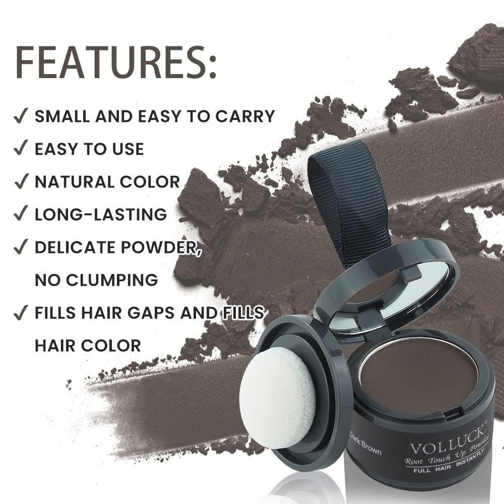 Instant refresh between appointments with VOLLUCK root powder.