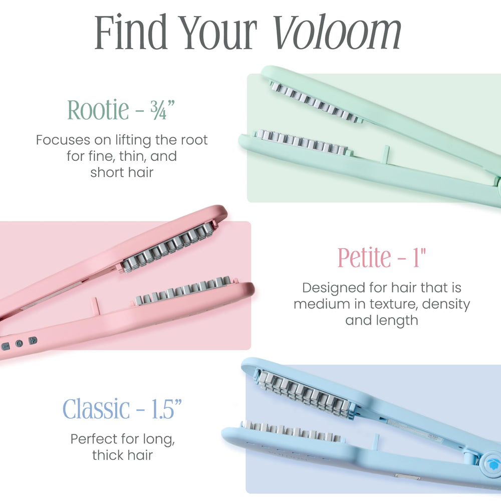 VOLOOM Classic auto shut-off feature enhances safety after use.
