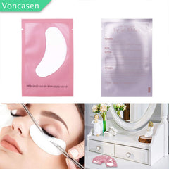 Voncasen almohadillas para extensiones de pestañas mantienen las pestañas en posición estable.