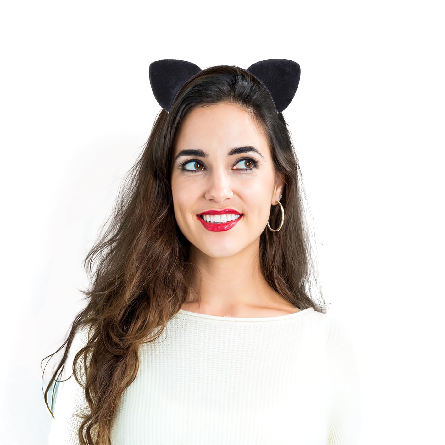Vonokee diadema negro acolchado, ajuste cómodo para uso diario y Halloween