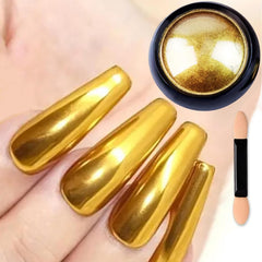 Vonrui aplicación profesional y DIY en uñas con polvo cromo