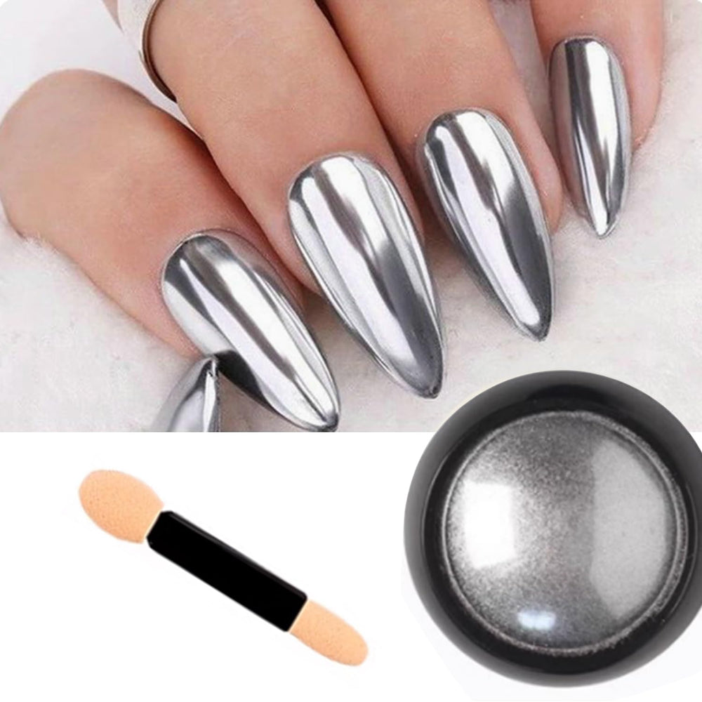 Vonrui destellos brillantes para uñas, diseño realzado