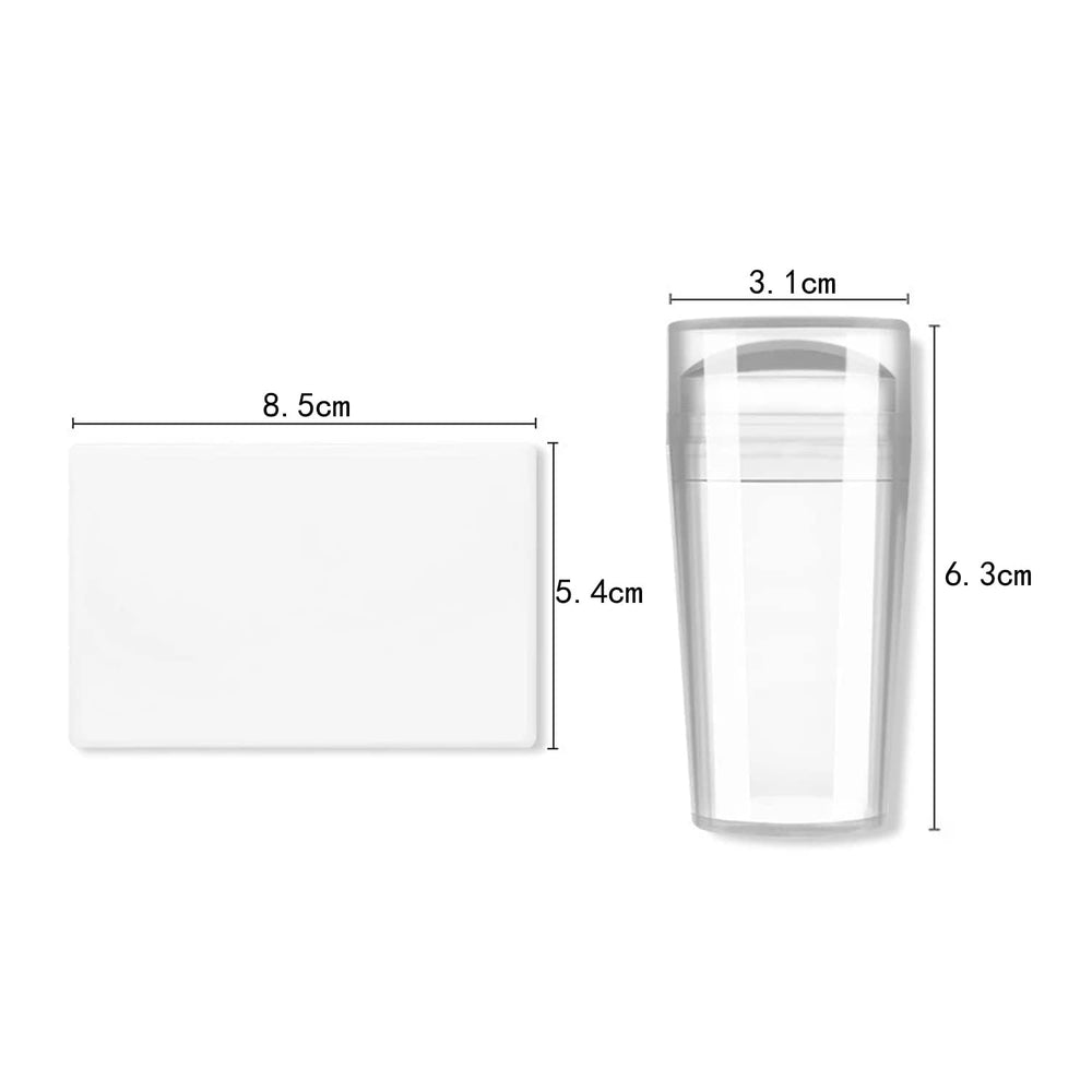 Vonrui jelly French tip template helps create clean, even nail tips.