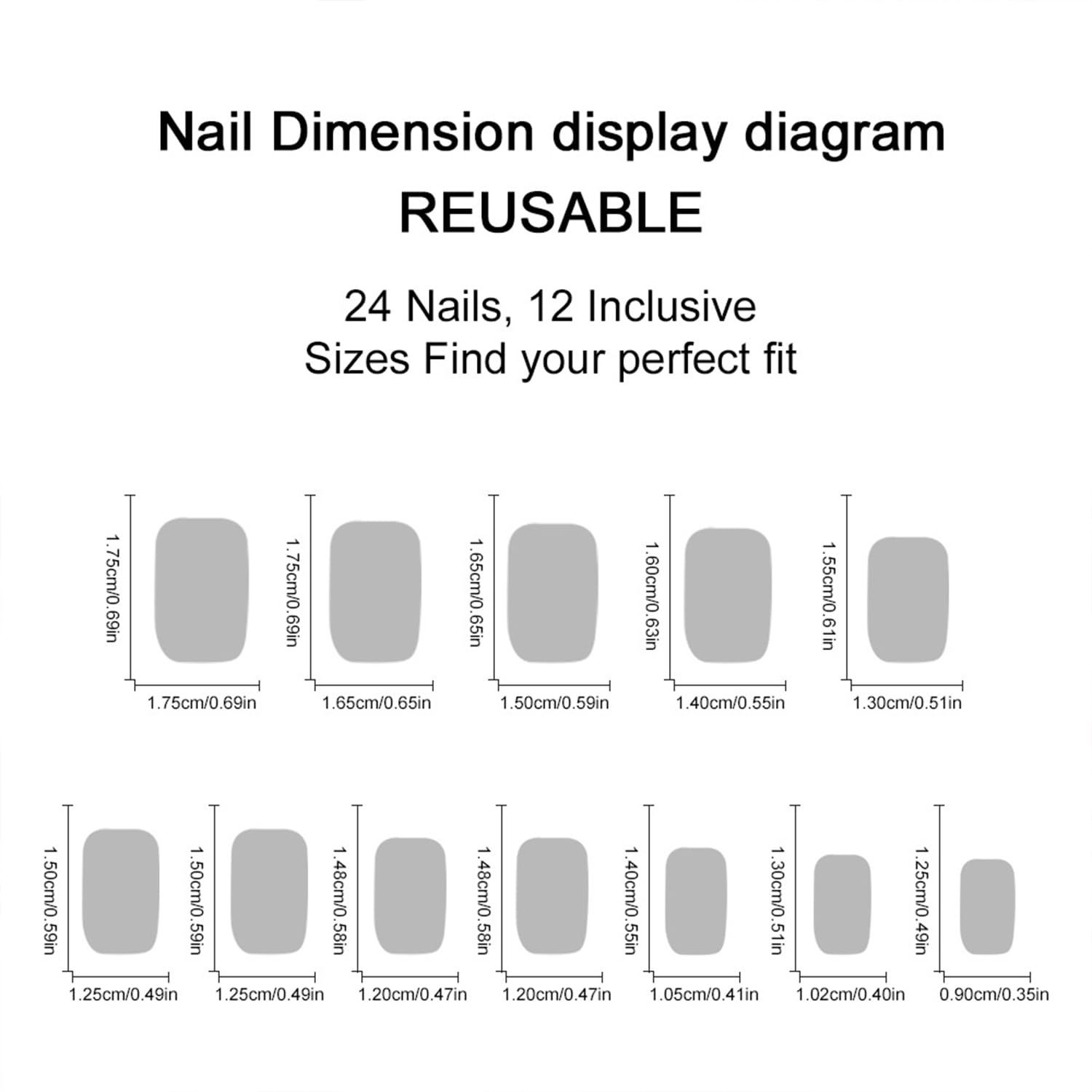 Fácil retirada con remojo en agua tibia sin dañar las uñas.