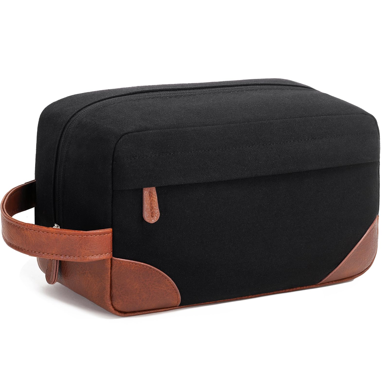 Vorspack large travel toiletry bag hanging shows easy access and organized storage.