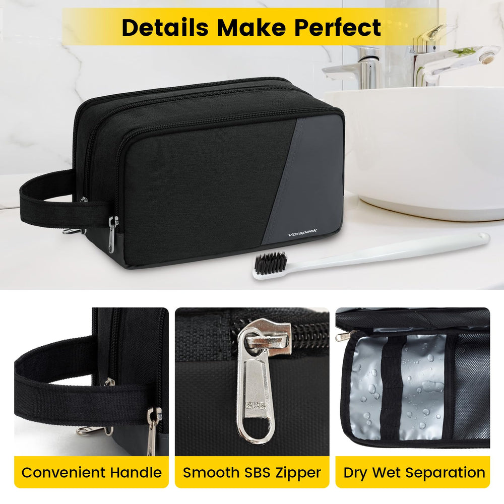 Vorspack bag side handle for convenient carrying and hanging.