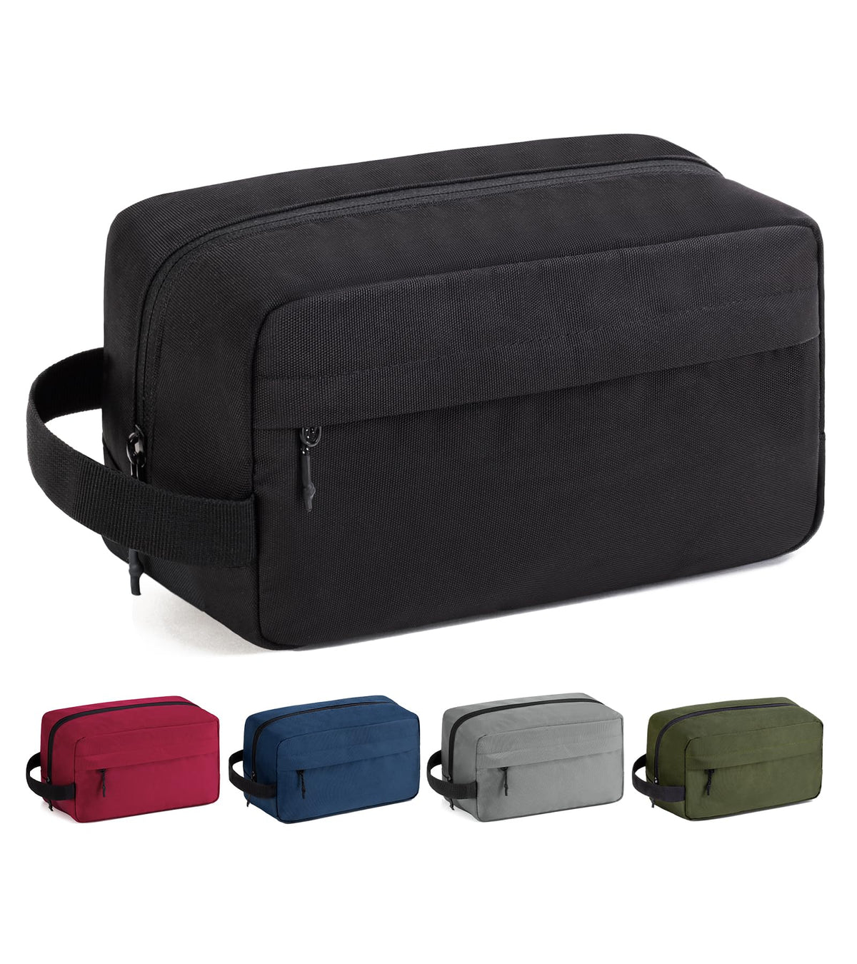 Vorspack travel toiletry bag with large main compartment for organizing grooming essentials.