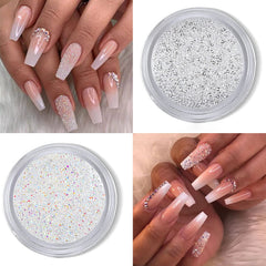 VOTACOS easy-to-use rhinestones and pearls for quick nail designs.