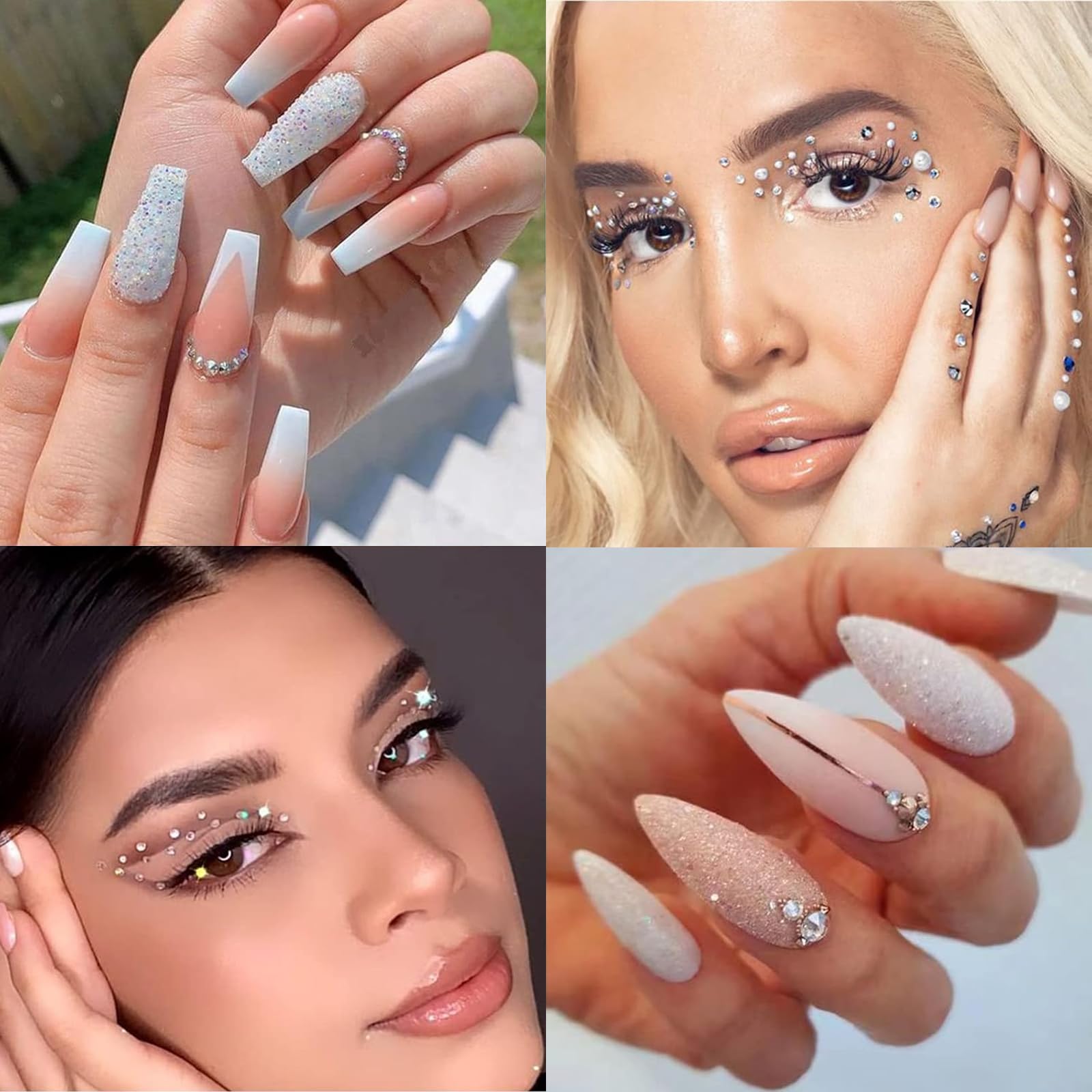 VOTACOS nail art ideas kit showcasing versatile charm options.