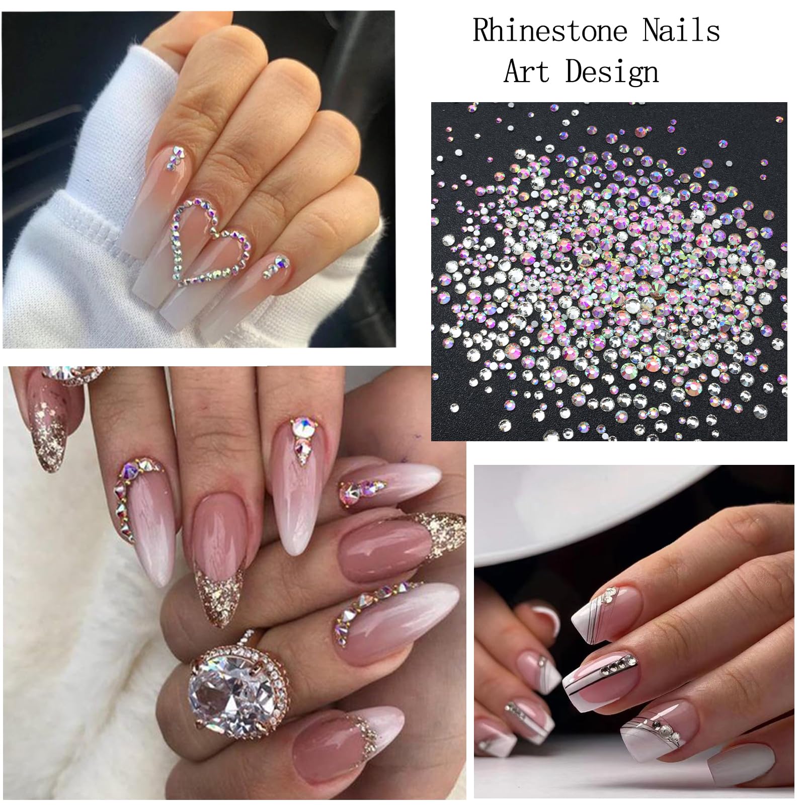 VOTACOS off-white half-round pearls for luxurious nail accents.