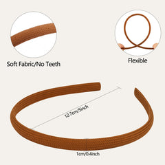 Vovii headbands non-slip design detail keeps hair in place during workouts.