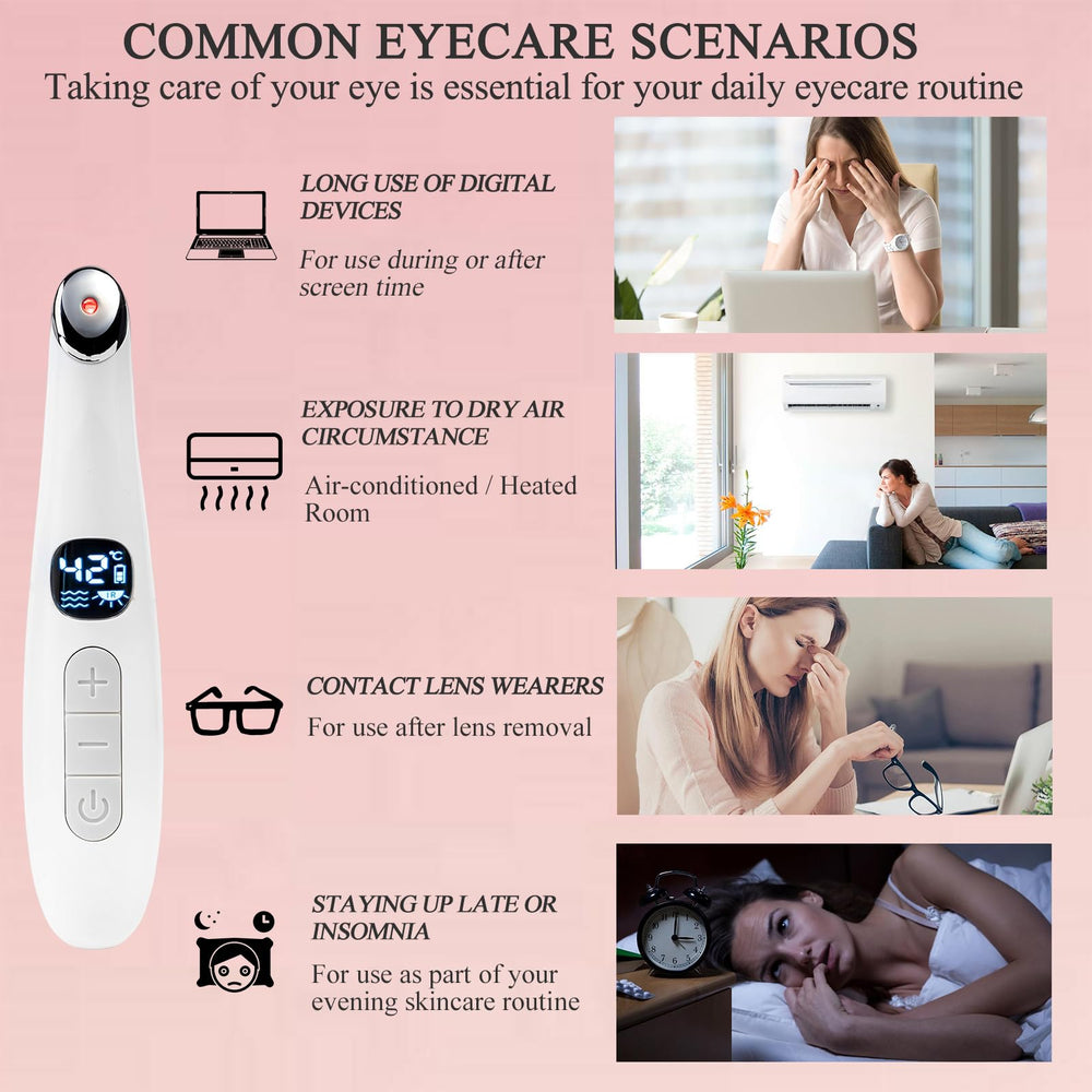 Vowleike Eye Lift Wand boosts absorption of skincare products.