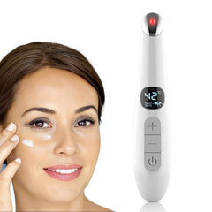Vowleike Eye Lift Wand with thermal display for personalized care.