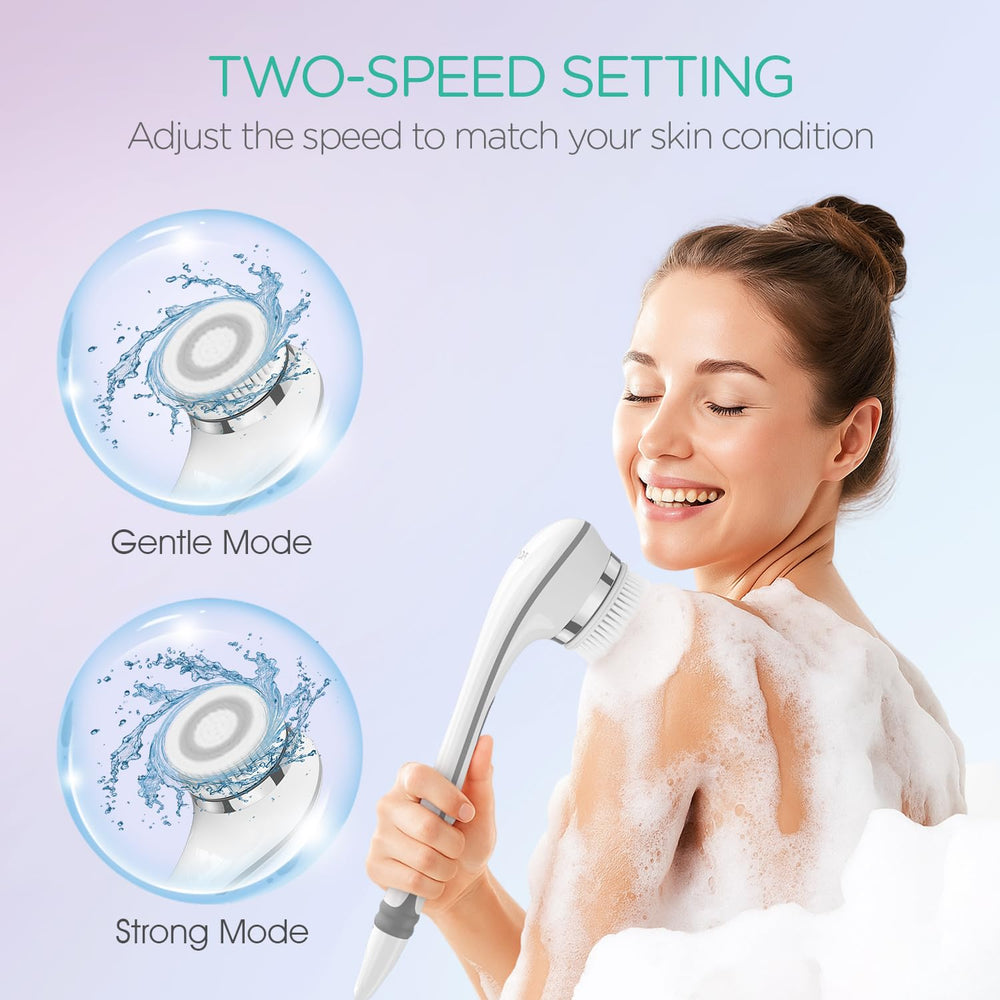 VOYOR BC100 four attachments for exfoliation, silicone cleansing, pumice care