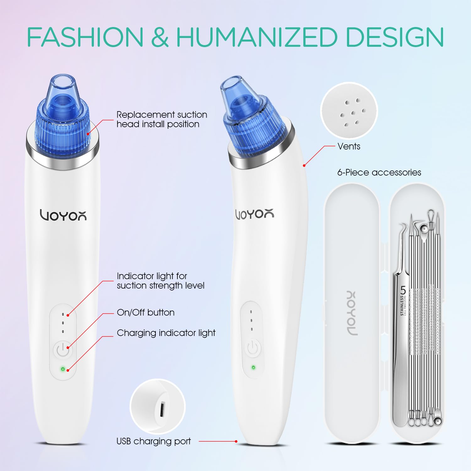 VOYOR compact design fits easily into daily or travel routines.